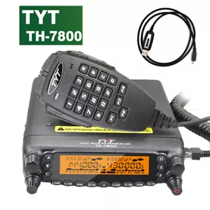 TYT TH7800 50W Radio Mobile Dual Band Stazione Base Ripetitore Ricetrasmettitore Amatoriale - Foto 1 di 11