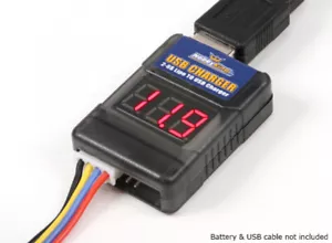 Hobbyking Lipo to USB Compact Charging Adapter Cell Checker 2S 6S Lipo Battery - Picture 1 of 1