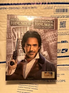 NEW SHERLOCK HOLMES 1+2 4K UHD (2) STEELBOOK BOXSET HDZETA! FACTORY SEALED - Picture 1 of 6