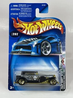 Hot Wheels 2003 Final Run DUESENBERG MODEL J 1931 #202 08/12 New In Package - Image 1 of 3