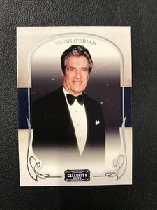 2008 Donruss Americana Celebrity Cuts #34 Hugh O'Brian /499 Actor - Picture 1 of 2