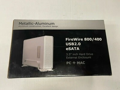 DVBOX DESKTOP FIREWIRE DISK WITH QUAD INTERFACE. 750GB STORAGE  - Image 1 of 4