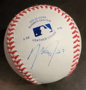 Mike Trout Signed Baseball JSA AUTHENTIC LOA Vintage Early Rookie Signature - Picture 1 of 8