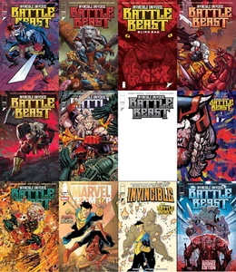 Battle Beast #1: (12x) CVR A-J,Foils: Marvel Team-Up 14, Invincible 19, Adv Ed 2 - Picture 1 of 13