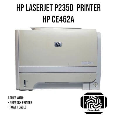 HP LaserJet P2035n Printer | Monochrome | Ethernet USB | 30ppm | No Toner - Image 1 of 4