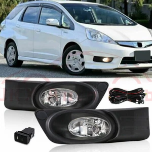 Parachoques delantero c luz antiniebla con cable de cubierta para Honda Fit Jazz Shuttle 2011-16 - Imagen 1 de 9