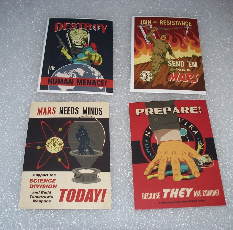 Mars Attacks - Join the Fight Propaganda Set - Bild 1 von 1