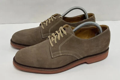 Mens Cole Haan Brown Suede Dress Shoes Size 8.5 D Light Brown/Peach - Image 1 of 4