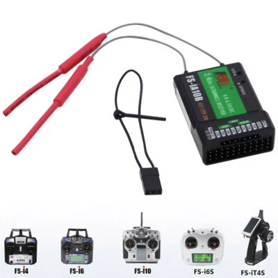 Für Flysky I6S IA10B Funksender RC Hubschrauber FS-IA10B 2,4GHz 10CH Empfänger - Bild 1 von 4
