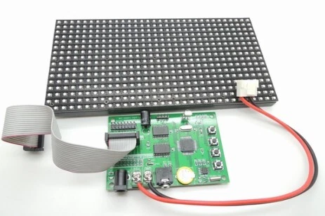 Matrice Led Multicolore RGB 16x32 5V 2A Collegabile in serie con Scheda Driver - Image 1 of 1