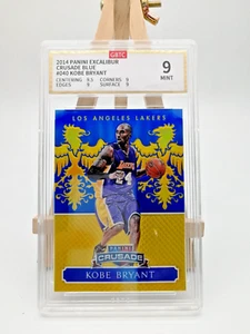 2014-15 Panini Excalibur Crusade Bule Kobe Bryant GBTC 9 37/149 #40 Lakers JX - Bild 1 von 2