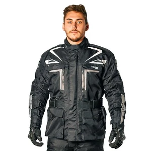 ViPER Waterproof Mens Motorcycle Jacket CE Certified Python Touring Jacket - L - Picture 1 of 4