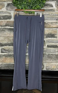 Beyond Scrubs Womens Pants Gray Size PS Bootcut Pull On Elastic Waist Pockets - Picture 1 of 8