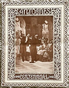 ANTOINE'S RESTAURANTE-NUEVA ORLEANS LOUISIANA-MENÚ CENA-1940 - Imagen 1 de 3