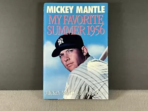 Mickey Mantle My Favorite Summer 1956 HANDSIGNIERTES BUCH Collectors Edition COA - Bild 1 von 4