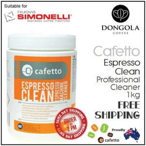 SIMONELLI 1kg Espresso Coffee Machine Cleaner Professional Cleaning by Cafetto - Picture 1 of 9