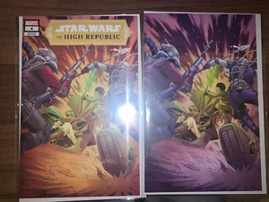 STAR WARS THE HIGH REPUBLIC #4 CBE EXCLUSIVE LIMITED 403/800 PRINT IN HAND - Picture 1 of 2