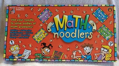 Math Noodlers Game LRN2350 for Grades 2-3 by Edupress, 2007, 2-8 Players - Image 1 of 4