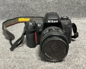 Nikon N80 Camera ๐ท 28โ70mm AF Nikkor Lens Black โ Tab Broken - Picture 1 of 15