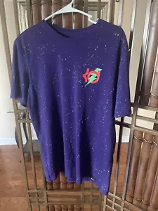 Nike Mens T-Shirt KD Kevin Durant Size Large Athletic Cut Purple 742144-547 - Picture 1 of 8