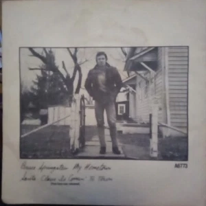 Bruce Springsteen My Hometown / Santa Claus 7" Single Vinyl CBS Record 1985 - Picture 1 of 4