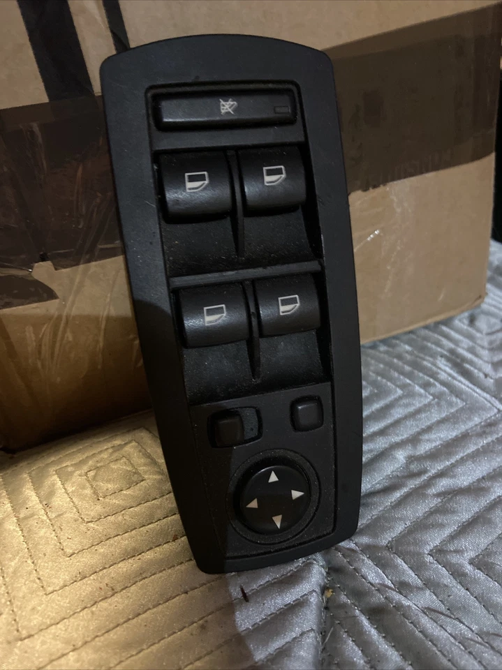 ✅ BMW X3 2004 lado izquierdo master interruptor de control de ventana eléctrica bloqueo automático ✅ Foto 1 de 4