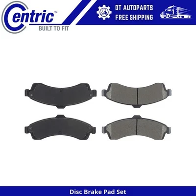 Para 2004-2005 Buick Rainier | Pastilhas de freio a disco dianteiras centrais | Cerâmica - Imagem 1 de 4