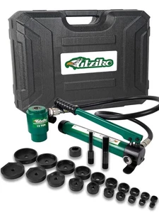 Juego de cortador de orificios de conducto eléctrico perforador de nocaut hidráulico Kit de herramientas KO 1/2 a 4 - Imagen 1 de 5