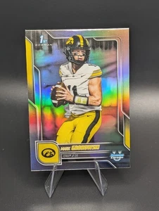 2025 Bowman Chrome U University MARK GRONOWSKI 1st Iowa Refractor - Picture 1 of 2