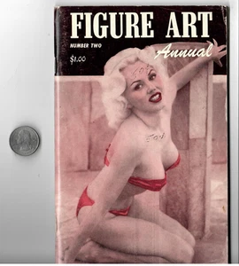Vintage FIGURE ART Annual #2 Photo Figure Studies For Artists, '61 ? Melody Ward - Imagen 1 de 2
