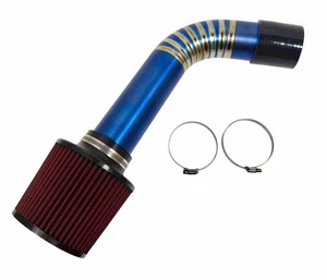 B D H Series  3" Inch Burnt Titanium Pie Cut Cold Air Intake Pipe EG EK DC - Picture 1 of 9