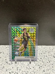 2023-24 Panini Mosaic - Elevate Keyonte George #22 Green Mosaic Prizm (RC) - Bild 1 von 2