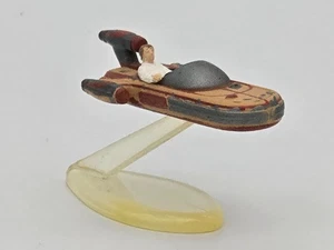 Vintage Star Wars Galoob Micro Machines Luke's Landspeeder & Stand - Picture 1 of 2