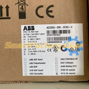 New ABB ACS355-03E-07A3-4 Frequency Converter#1pcs In Box ACS35503E07A34 - Picture 1 of 3