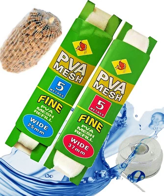 PVA Netz Mesh 37 oder 25 mm, Funnel Web Karpfen Tube Refill Narrow - Bild 1 von 4