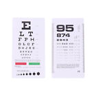The List Standard Eye Test Chart Eyesight Testing Wall Visual Exam Pendant E G❤D