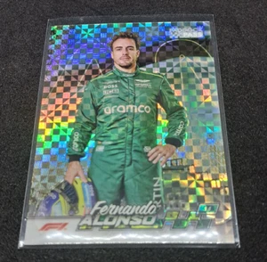 F1 Topps Paddock Pass 2024 Fernando Alonso X-Fractor Checkered #61 Formula 1 - Zdjęcie 1 z 1