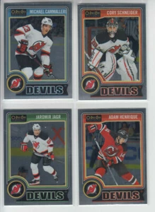 14/15 OPC Platinum New Jersey Devils Team Set (4 Cards) - Jagr Henrique + - Picture 1 of 2