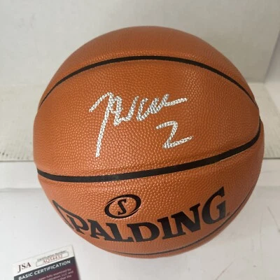 John Wall Autographed/Signed Houston Rockets Spalding Basketball JSA 30482 - Image 1 of 4