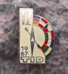 1967 Tour Internationale Donau 12. TID Donau Kanu Event Deutschland Pin Abzeichen - Bild 1 von 2
