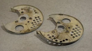 95-03 KAWASAKI KEF300 LAKOTA  FRONT BRAKE DISC GUARDS  - Picture 1 of 1