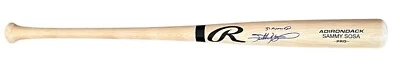 Sammy Sosa Signed Blande Baseball Bat Inscription JSA - Image 1 of 2