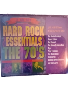 HARD ROCK ESSENTIALS The 70's 3 CD Set STYX Traffic ELP Frampton DEEP PURPLE - Picture 1 of 5