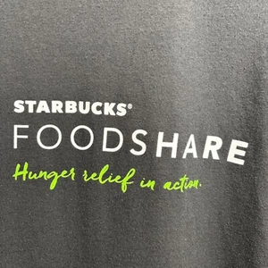 Starbucks Food Share Shirt XL Super Soft Poly Cotton Official Barista Uniform - Picture 1 of 10