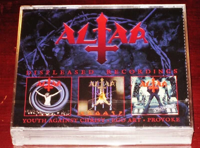Altar: Displeased Recordings - Youth Against, Ego Art, Provoke 3 CD Box Set NEW Foto 1 de 2