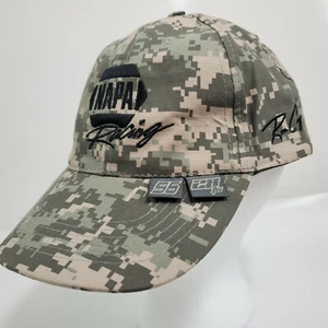 NAPA Racing Hat Intrepid Fallen Heroes Camo Baseball Ball Cap Lid NASCAR - Picture 1 of 12