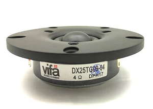 2 PIEZAS NUEVO PARA Altavoz Tweeter Domo Vifa DX25TG09-04 100W 4ohm - Imagen 1 de 4