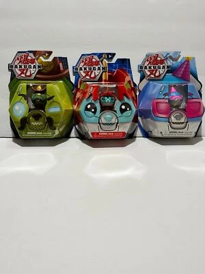 Bakugan Cubbo Transforming Action Pack Anime Manga Sheriff Dragoniod Party Bear - Image 1 of 4