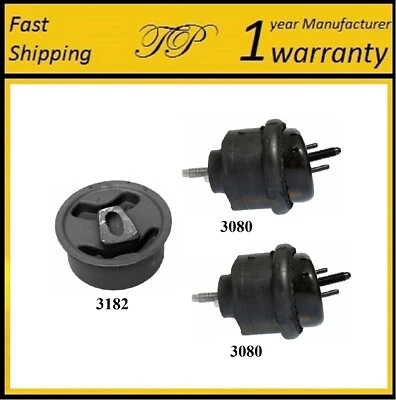 3PCS MOTOR & TRANS MOUNT FOR 2005-2007 Ford Five Hundred, Freestyle 3.0L - AUTO - Image 1 of 4