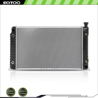 1790 散热器 适用于 1996 - 1998 雪佛兰 C1500 4.1L 4.3L 5.0L 1.03英寸 核心厚度 — 第 1/4 张图片